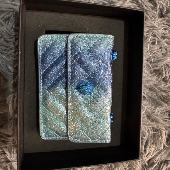 Blue Quilted Chain Bag - Picture 2 of 6